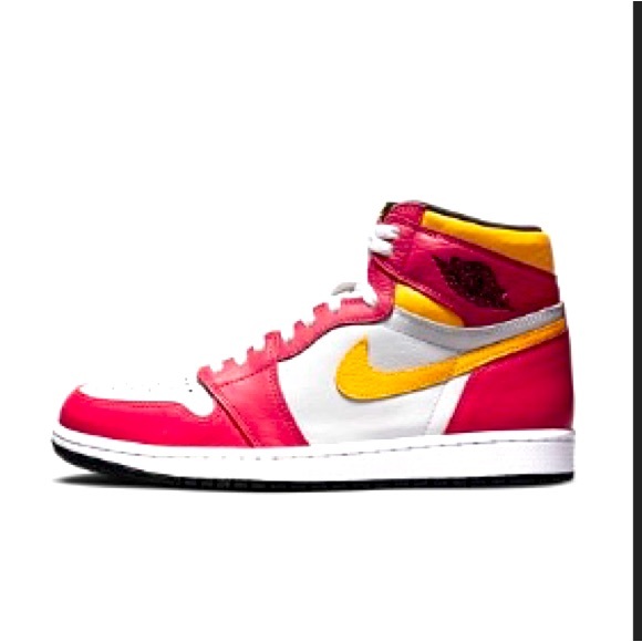 Air Jordan 1 Retro High OG Light Fusion Red🆕 - Picture 1 of 8